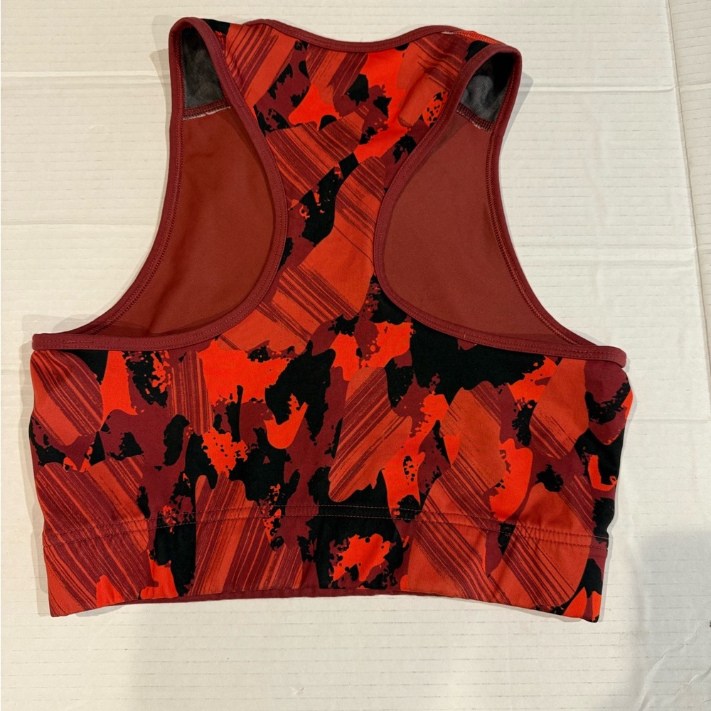 adidas X Zoe Saldana Legacy Red Collection Low-Impact Sports Bra Sz(S) - Picture 2 of 3